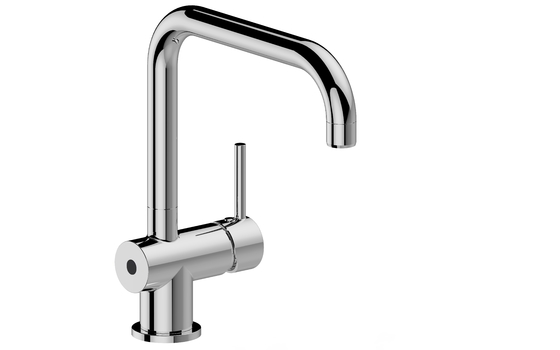 Grifo de agua con sensor CONNE, mezclador de fregadero inteligente, grifo de cocina comercial sin contacto