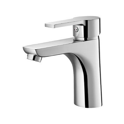 Grifos de tocador de baño de 3 orificios pulidos Grifo de agua de baño resistente a la corrosión