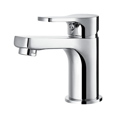Grifo monomando para lavabo de baño Grifo cromado ahorro de espacio