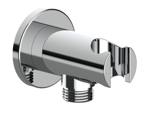 Enchufe anticorrosión de la manguera de la ducha del final de Chrome de los recambios de la ducha del cuarto de baño