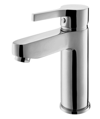 Grifo moderno de latón para lavabo de baño, agua fría/caliente, cartucho de 40mm