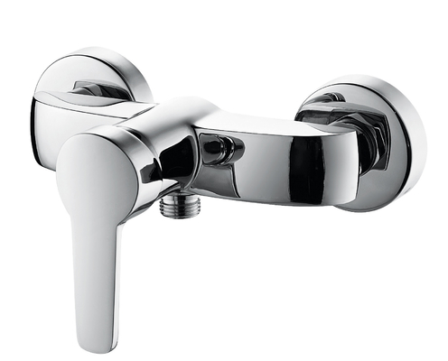 Interruptor de control de válvula de grifo mezclador de ducha de baño de dos orificios moderno y duradero