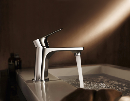 Grifo de lavabo de cartucho de cerámica de 35 mm, grifo de lavabo de baño cromado, grifos antioxidantes