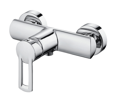 Grifos mezcladores de pared de baño de cartucho de 35 mm Mezclador de ducha de baño de baja presión 207 mm