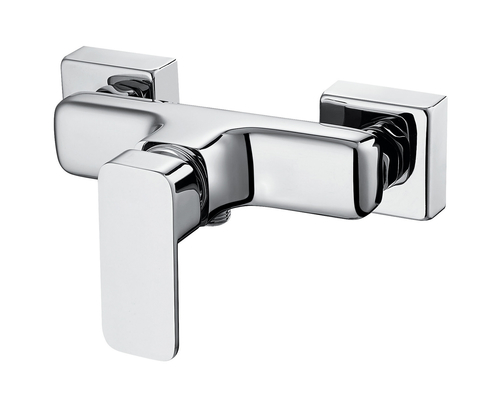 Suciedad clásica de electrochapado del grifo del mezclador de la ducha de Chrome resistente
