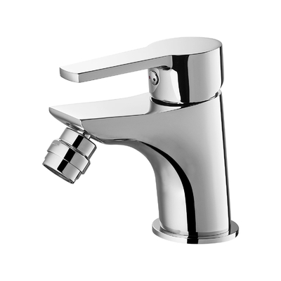 Grifo monomando para bidé de un orificio para lavabo resistente a la corrosión