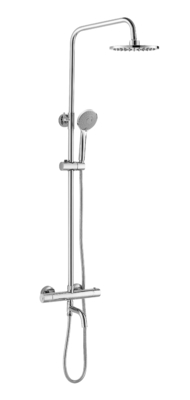 Kit de columna de ducha vista de 97 cm a 130 cm