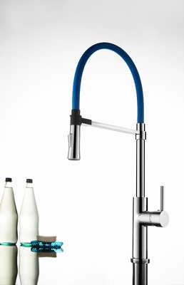Grifo de cocina de acoplamiento magnético con 2 modos de pulverización, manguera de silicona, grifo de cocina giratorio 360