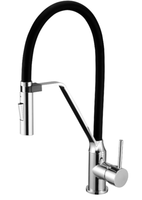 Grifo de cocina con rociador extraíble de 2 modos