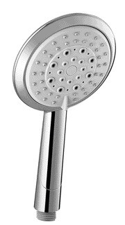 Cabezal de ducha de mano redondo POM de cinco funciones de repuesto para ducha de baño moderno