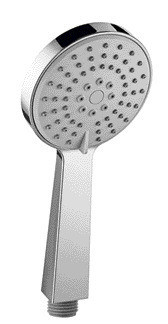 Repuestos de ducha de baño de tres funciones Cabezal de ducha de mano de baño 1/2 pulgadas