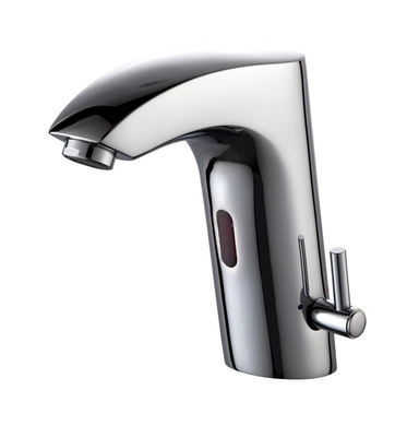 Grifo de agua con sensor de lavabo con cuerpo de zinc Grifo con sensor a batería