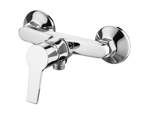 Mezclador de pared 2 en uno, grifos de ducha cromados, interruptor de válvula de plomería de Control Manual