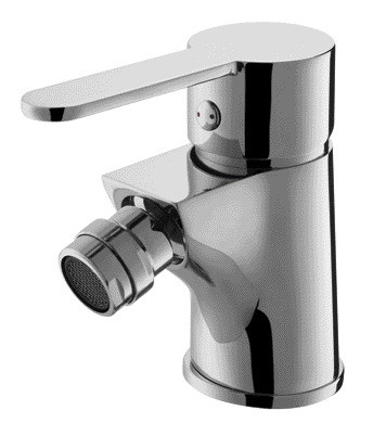 Grifo mezclador giratorio de 360 ​​° de latón cromado para bidé, grifo para lavabo a mano