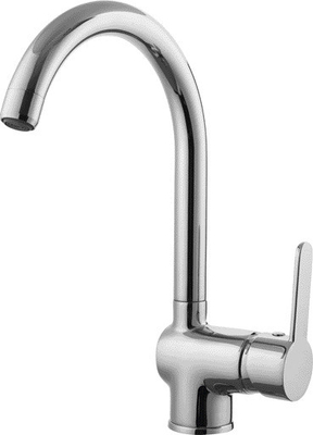 Grifo para lavabo de cocina con cartucho de 35 mm con pico giratorio de 360 ​​​​grados