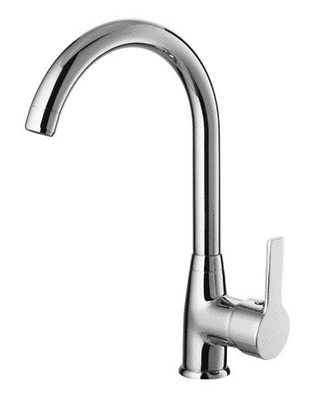 Grifo mezclador de cocina de alta presión giratorio de 360 ​​° Grifo monomando para fregadero
