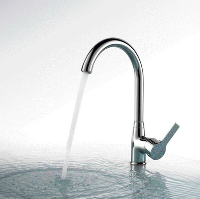 Grifo mezclador de cocina de alta presión giratorio de 360 ​​° Grifo monomando para fregadero