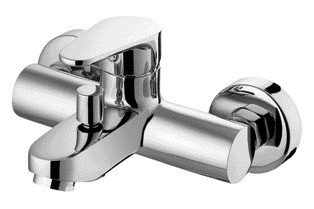 Válvula mezcladora Grifo de agua de pared Grifo mezclador de baño Válvula mezcladora fría y caliente