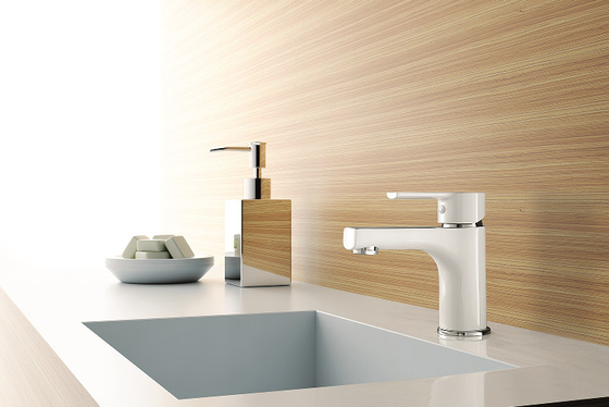 Grifo monomando de baño para lavabo monomando latón cromado