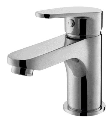 Grifo Monomando Baño Agua Caliente Fría 40 Cm Mangueras 3/8&quot;