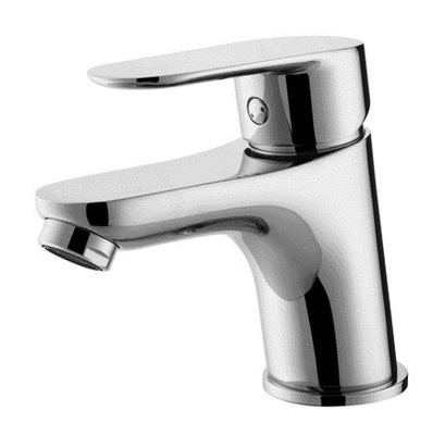 Grifo Baño Latón Frio-Calor Regulable Con Manguera Valvula Cerámica