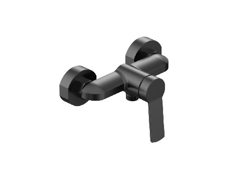 Grifo mezclador monomando cromado para ducha Montado en la pared Salida de 1/2 pulgada