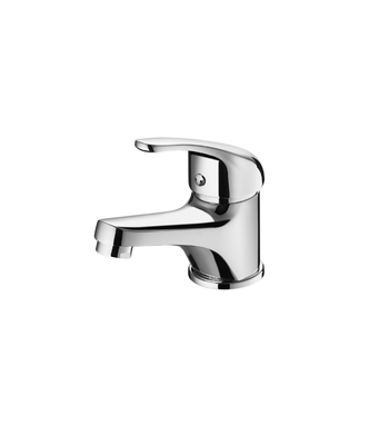 El solo mezclador del cuarto de baño de la palanca golpea ligeramente la agua caliente fría que 3/8 pulgada riega latón de las instalaciones