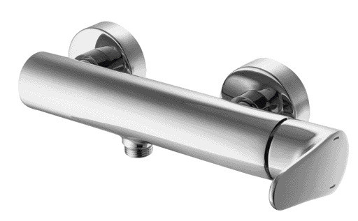 El solo mezclador de la ducha de la palanca de Chrome golpea ligeramente conexiones montadas en la pared de la pulgada S del 1/2