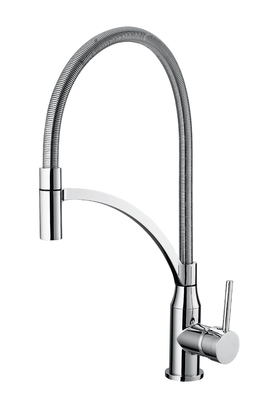 Rasguño del cartucho del grifo 35m m del mezclador de la cocina del eslabón giratorio de la primavera espiral 360° resistente