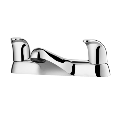 Grifo de bañera de la manija de los agujeros 2 del llenador 2 del baño del control dual a prueba de herrumbre