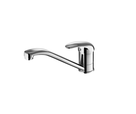 Golpecito de mezclador del fregadero de la palanca de Kitchenroom del diseño sólido adicional solo Chrome