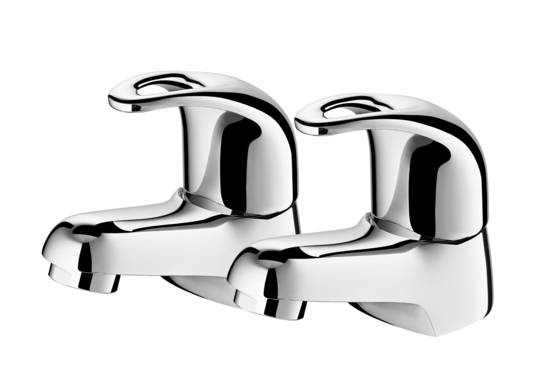 Longitud a prueba de herrumbre de Tow Handle Faucet Water Saving el 11.6cm del lavabo del cuarto de baño