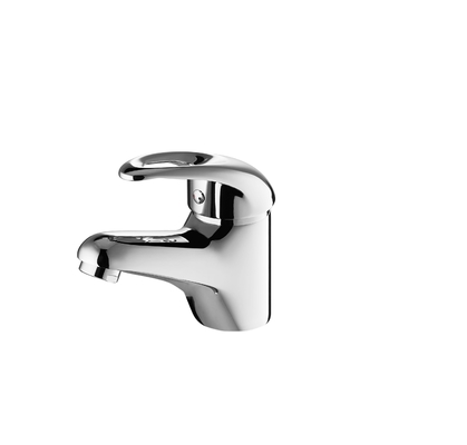Golpecito de la agua caliente y fría de la sola palanca antiusura para el lavabo el 100% el ningún escaparse