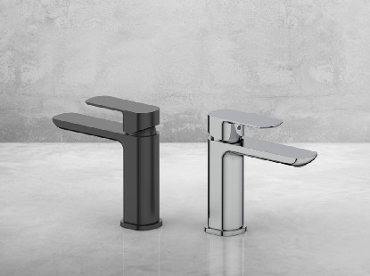 Arranque de mezclador de baño para cuenca, de palanca única Arranque de mezclador de cuenca Chrome ahorrar espacio